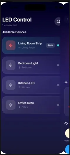 LED Light Controller WiFi-Bluetooth — screenshot 3