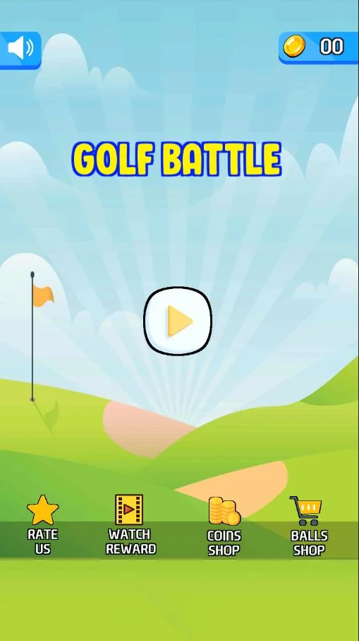 Golf Battle 3D Unity Game Source Code — screenshot 1