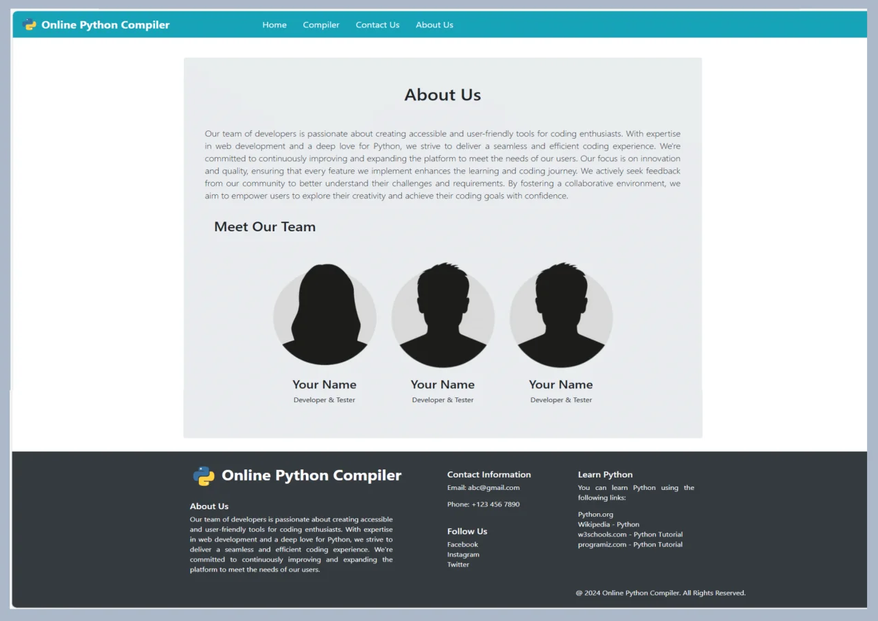 Online Python Compiler — screenshot 4