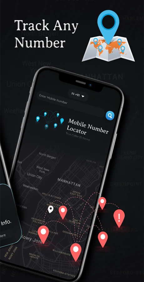 Mobile Number Locator – True Caller ID Name: Android App + AdMob Integration — screenshot 3