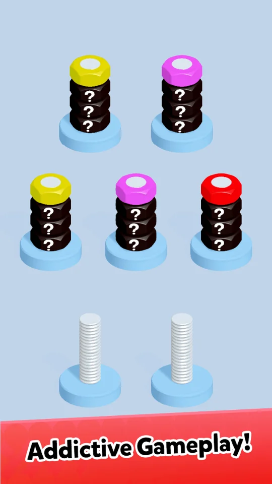 Nuts Bolts Sort — screenshot 1
