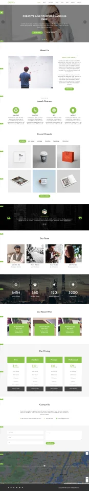 Launch Digital Agency HTML Template — screenshot 2