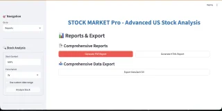 Python Stock Market Analysis Dashboard Script ML Predictions, Forecasting & Paper Trading Tool