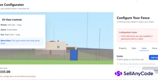 Fence Configuration Tool (3D)