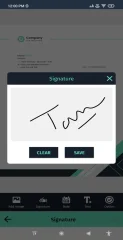 Doc and Card Scanner with Signature (Android 11)