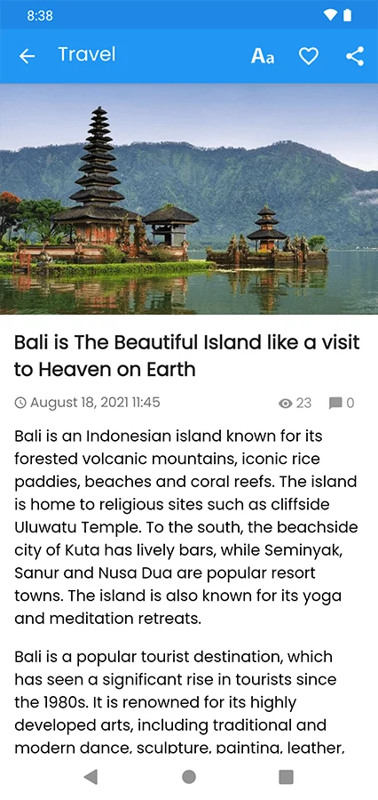 Android News App — screenshot 3