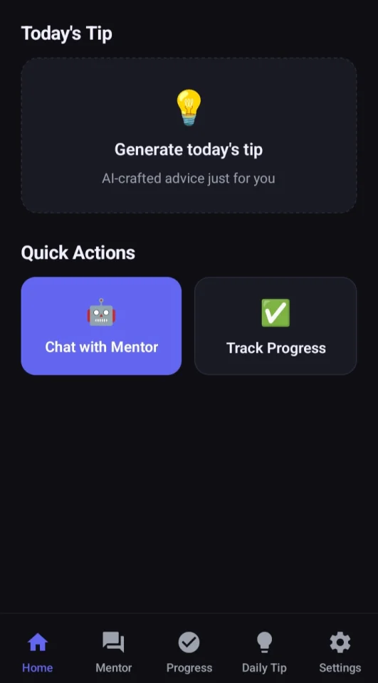 MentorAI — screenshot 2