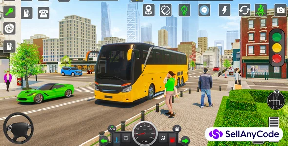 Bus Public Transport Simulator - Coach