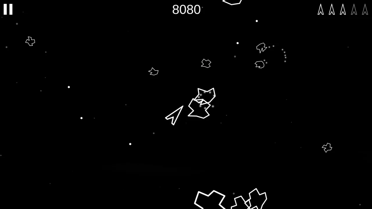 Asteroids - Unity Retro Game with AdMob Ads — screenshot 5
