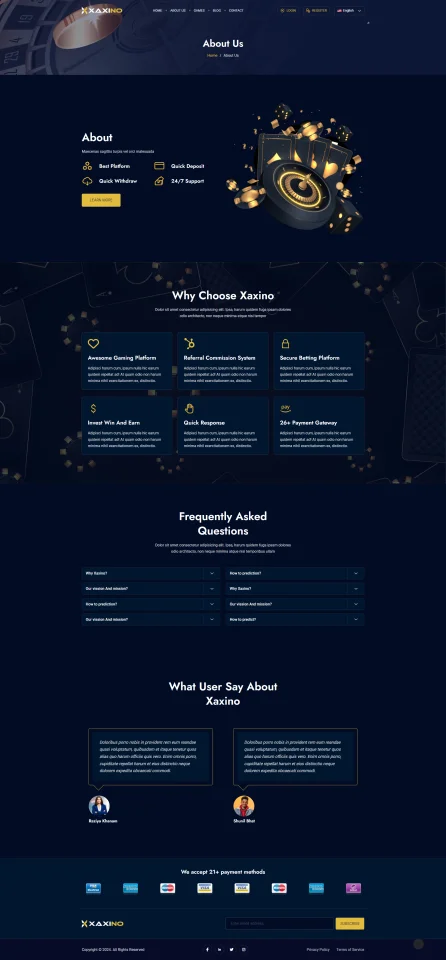Xaxino - Ultimate Casino Platform — screenshot 2