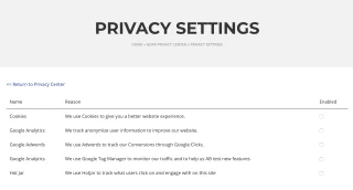 WordPress GDPR & CCPA