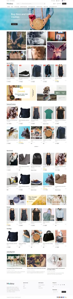 Modesy - Marketplace & Classified Ads Script — screenshot 1