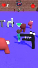 Alphabet Lore Squid Survival Game