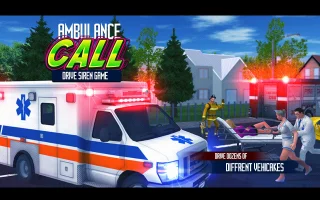 Ambulance Call Drive Siren Game