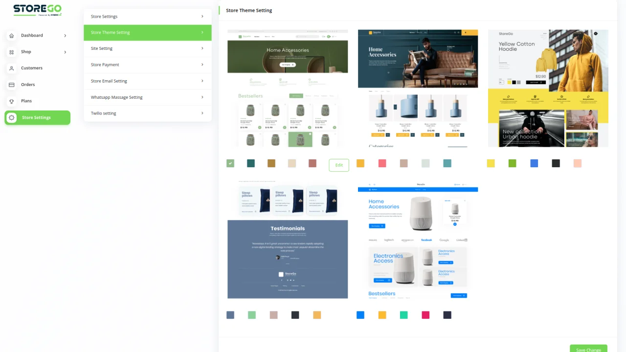 StoreGo SaaS - Online Store Builder v6.4 — screenshot 4