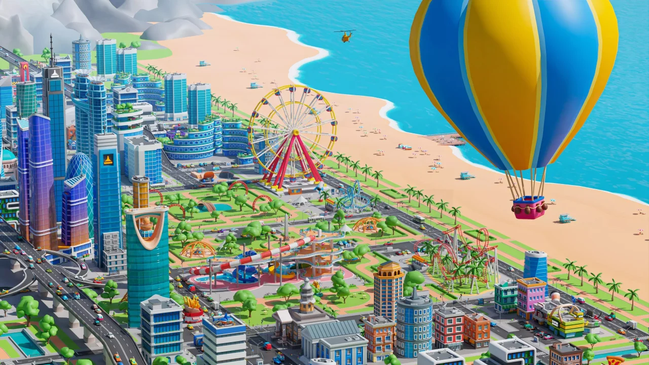 Megacity - Low Poly City 3D Models Pack — screenshot 1