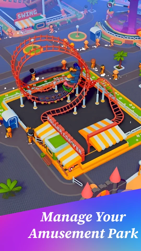 Idle Amusement Park Tycoon — screenshot 1