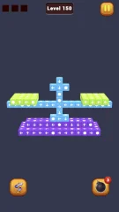3D Cube Away Puzzle - 150 Levels Unity Project