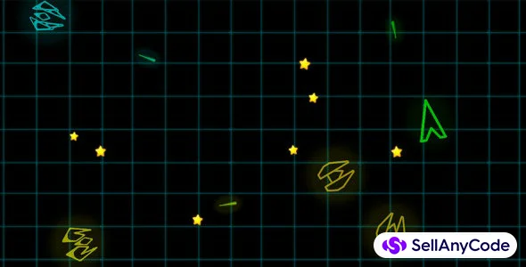 Neon Space Fighter — cover