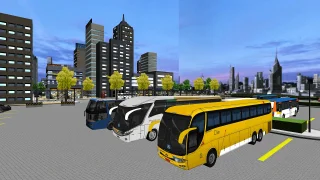 City Coach Bus Passenger Driving: Bus Parking 2021