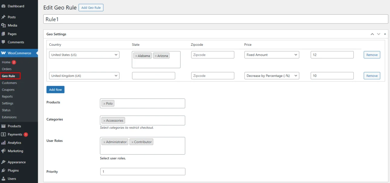 Geo Based Pricing — screenshot 3