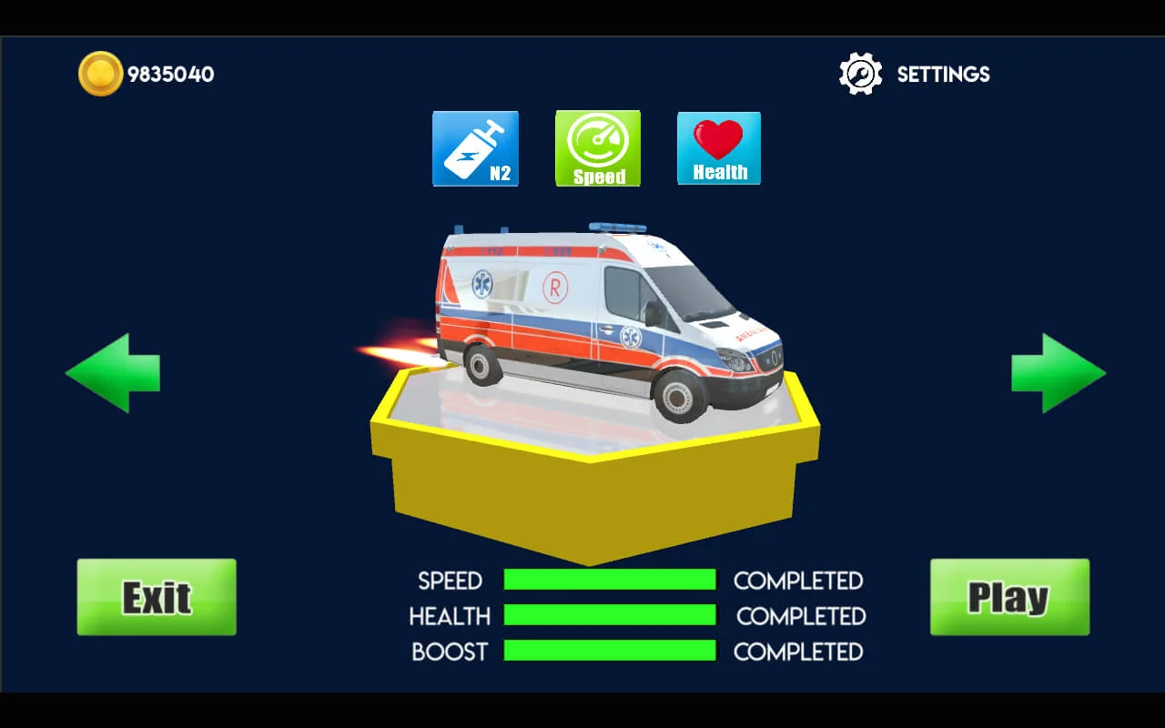 Ambulance Call Drive Siren Game — screenshot 2