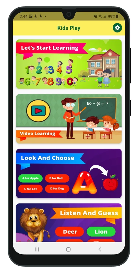 Kids Preschool - Android App — screenshot 2