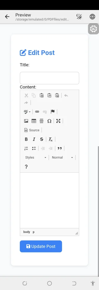 QuickTech Guide Tech Blog System with Admin Panel (No Database Needed) — screenshot 1