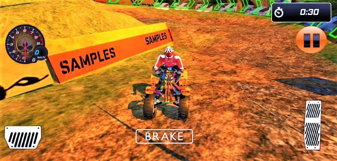 Offroad ATV Quad Bike Mania: Mountain Quad Stunt 64 Bit — screenshot 1