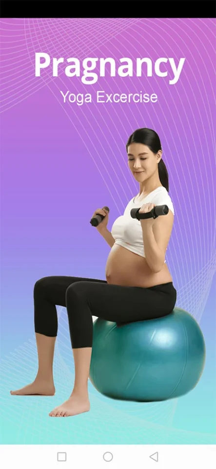 Android Pregnancy Exercise and Workout at Home (Fitness App) — screenshot 1