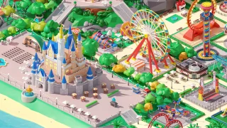 Amusement Park - Low Poly 3D Models Pack