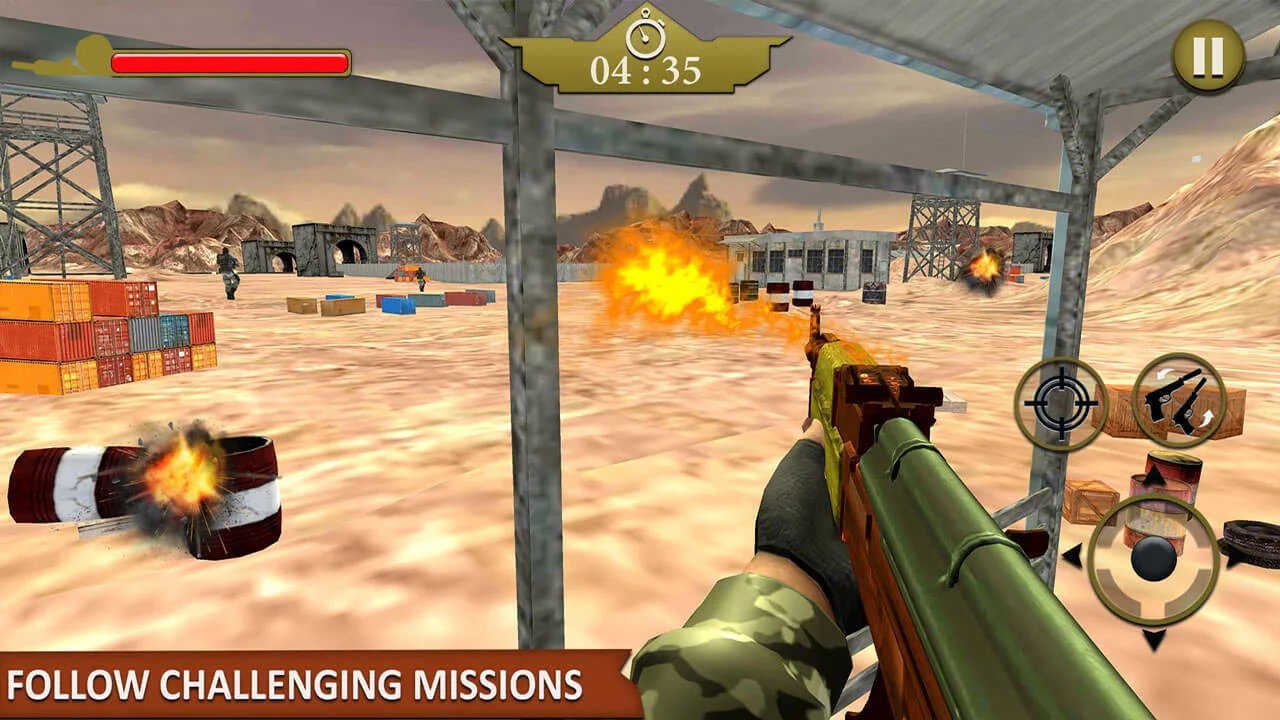 Frontline Army Commando War: Battle Games — screenshot 4