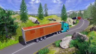 Heavy Construction Vehicle Transporter Truck Game