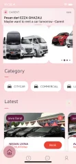 Carent - Rent Car Full Flutter v.2.8 App with Chat & API Backend
