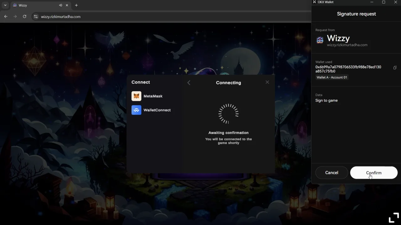 Wizzy - Web3 Multiplayer Online Wizzard Battle (Blockchain Game/Gamefi) — screenshot 2