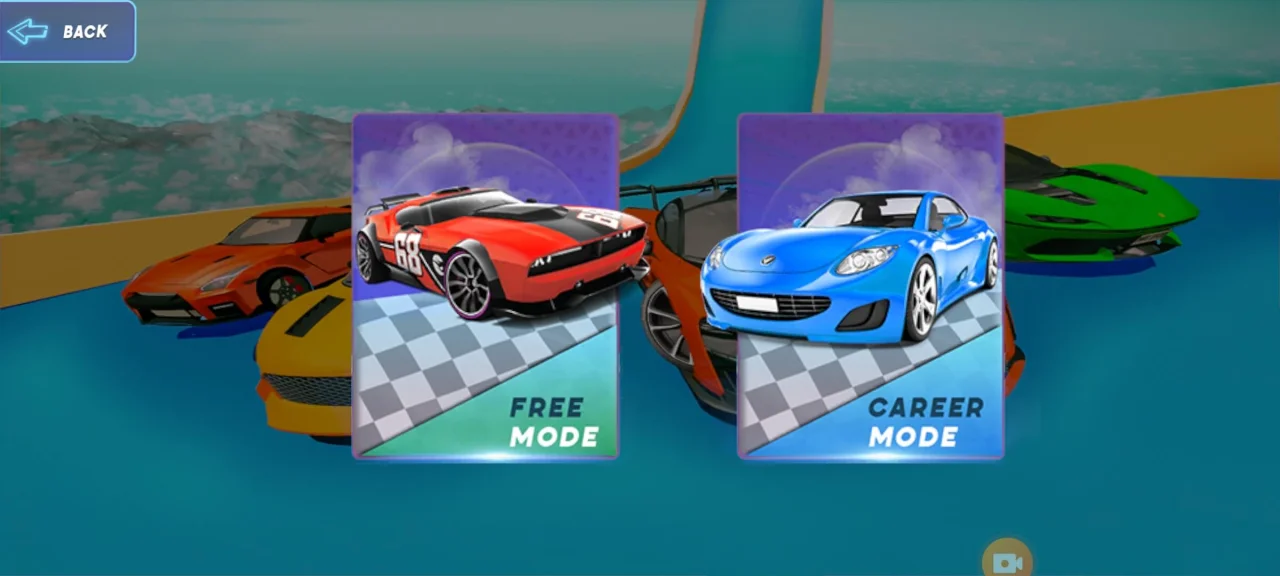 Toon Car Stunt Driving 3D Game — screenshot 2