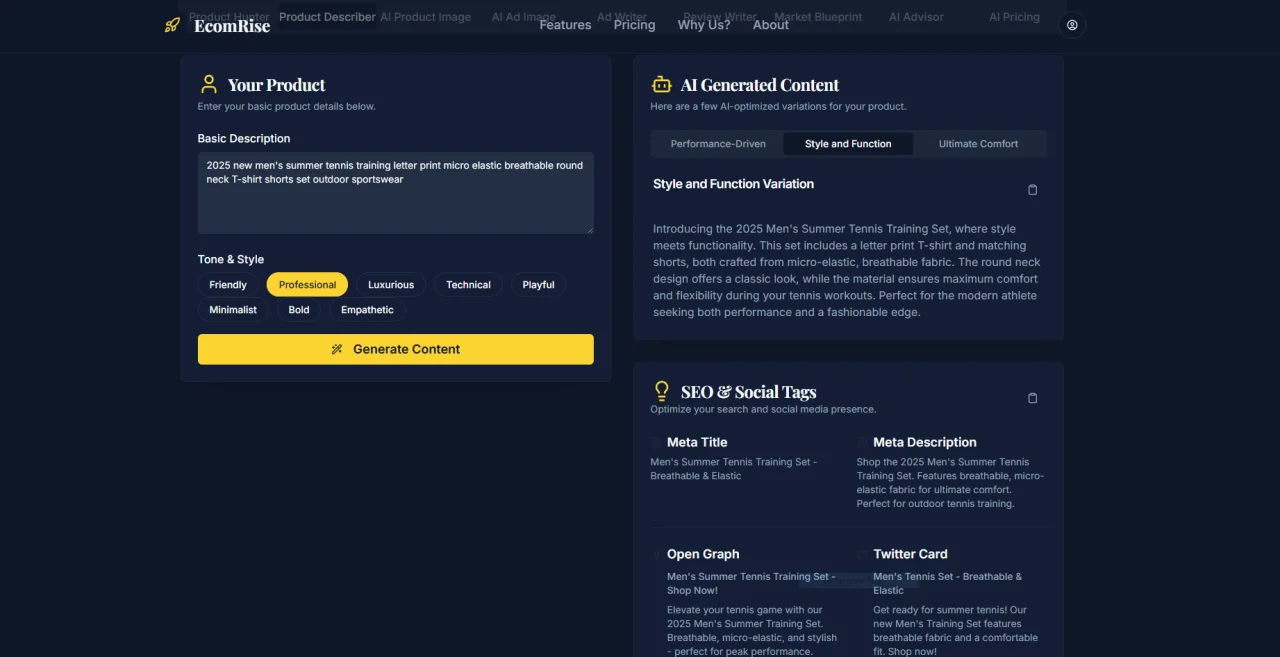 EcomRise — screenshot 4