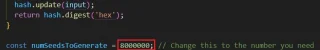 Server Seeds and SHA 256 Creator (JavaScript Version)