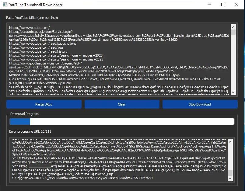 New YouTube Thumbnail Downloader — screenshot 2