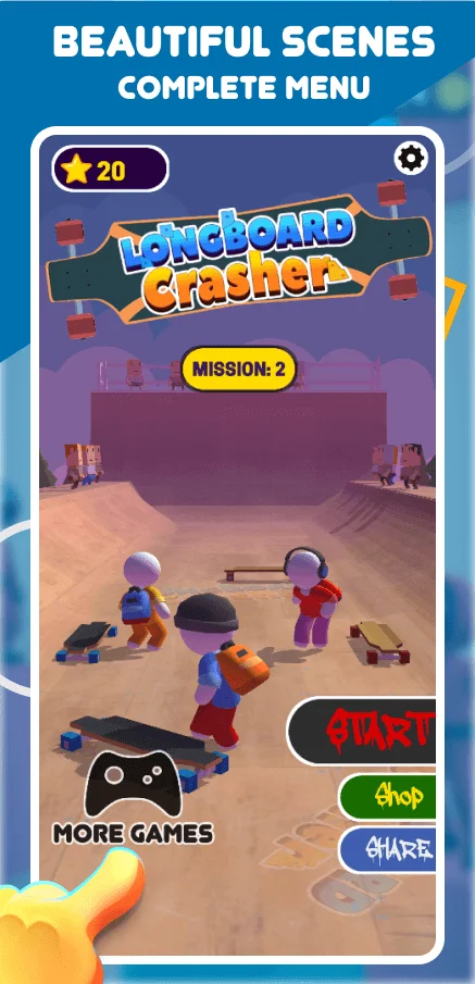 Longboard Crasher — screenshot 9