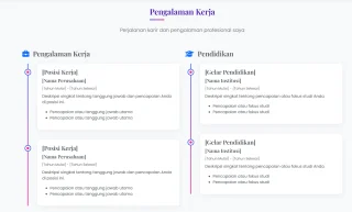 Profile Landing PAGE