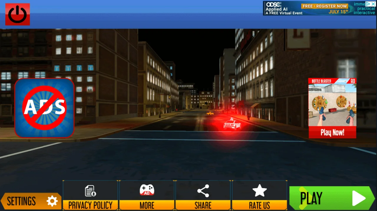Drive Police Car Gangsters Chase — screenshot 6