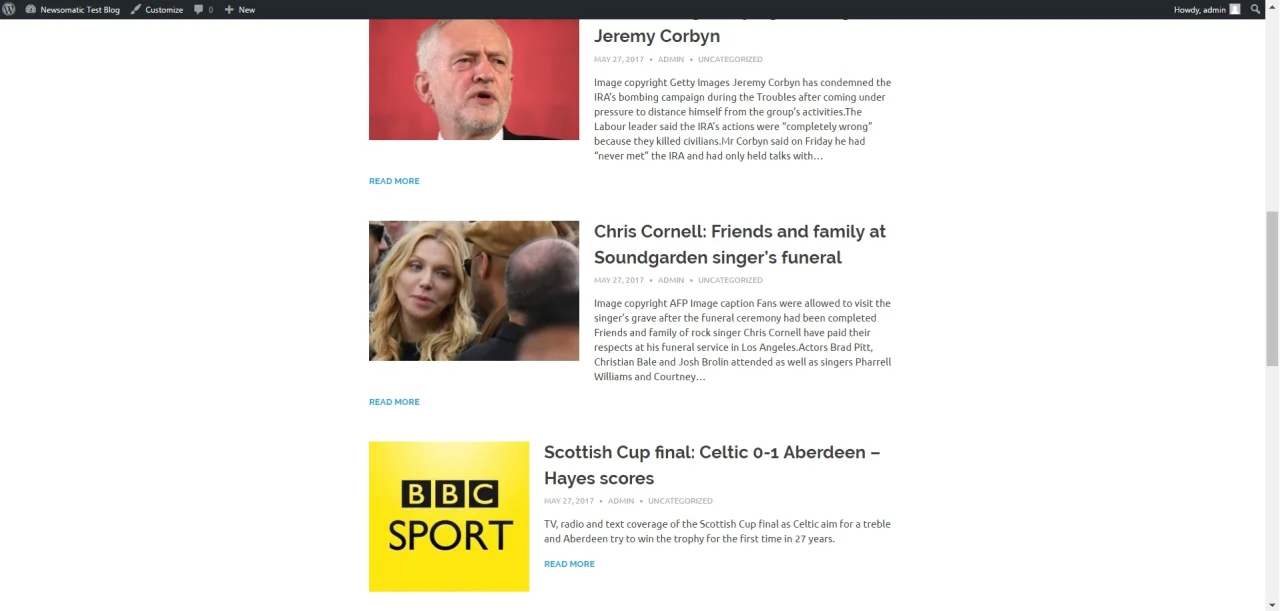 Newsomatic - Automatic News Post Generator Plugin for WordPress — screenshot 4