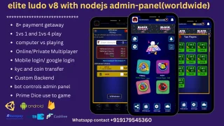 Ludo Online Multiplayer - Node.js with Admin Panel