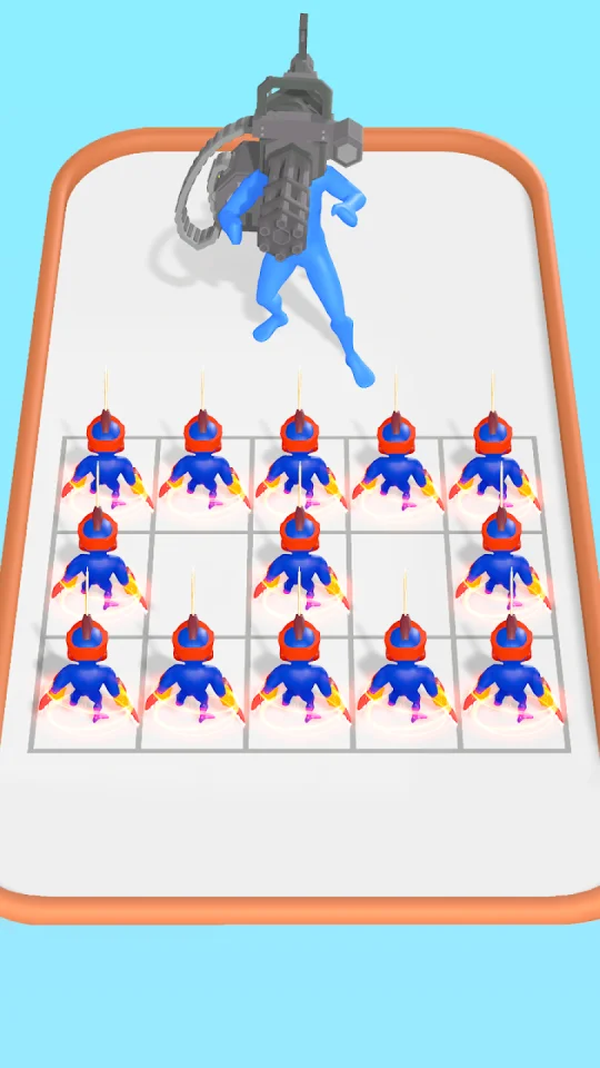 Blue Run and Merge — screenshot 2