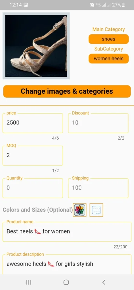 Flutter E-Commerce Web Application (Firebase + Provider) — screenshot 8