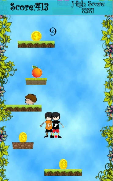 Platform Jump Unity3D Game Source Code — screenshot 2