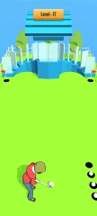 Golf vs Domino Challenge – Hypercasual Puzzle Game