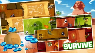 King of Pyramid Thieves Complete Game + 90 Levels & Level Editor