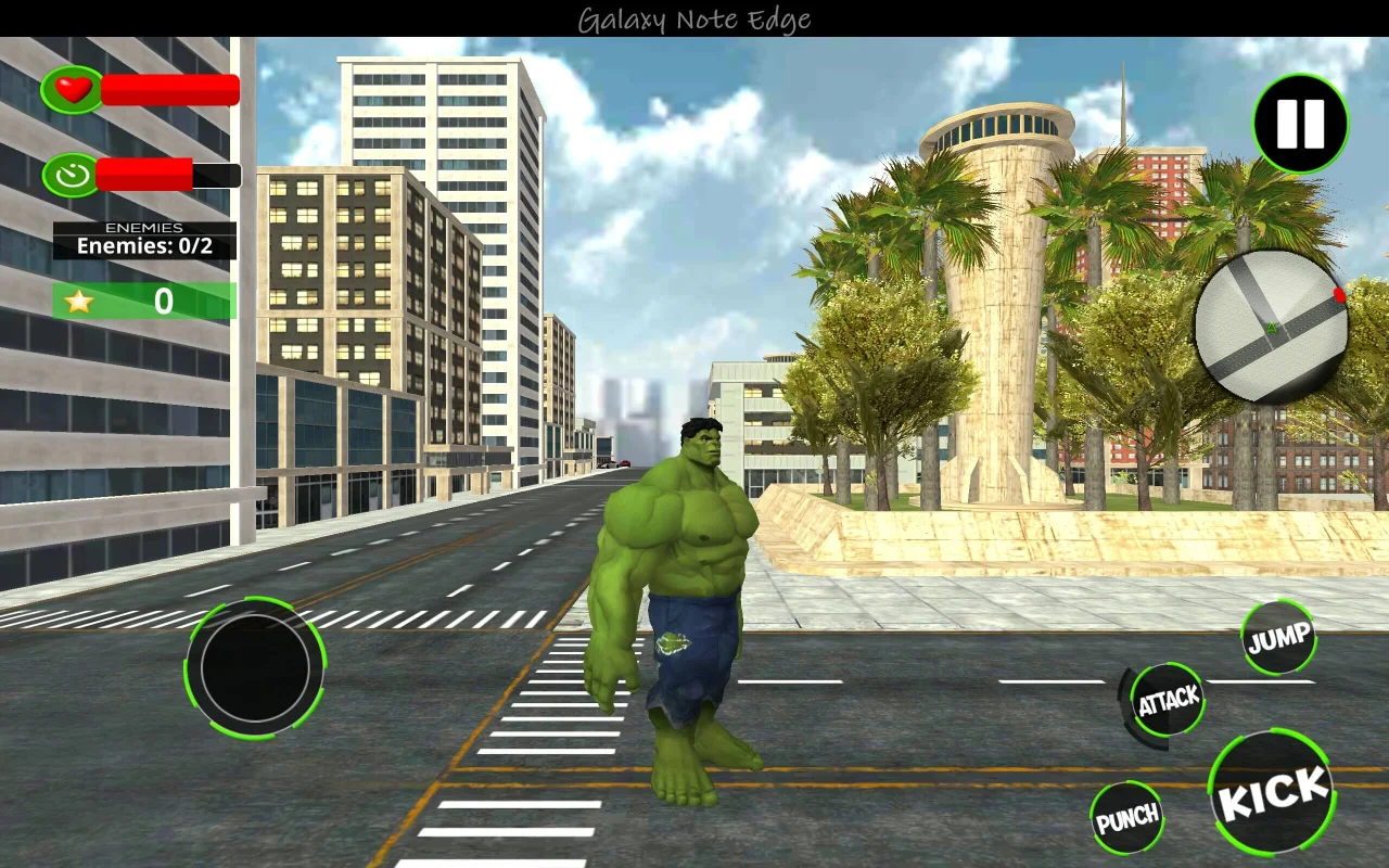 Incredible Hulk (Super Hero): Fight in City (64-Bit) — screenshot 6